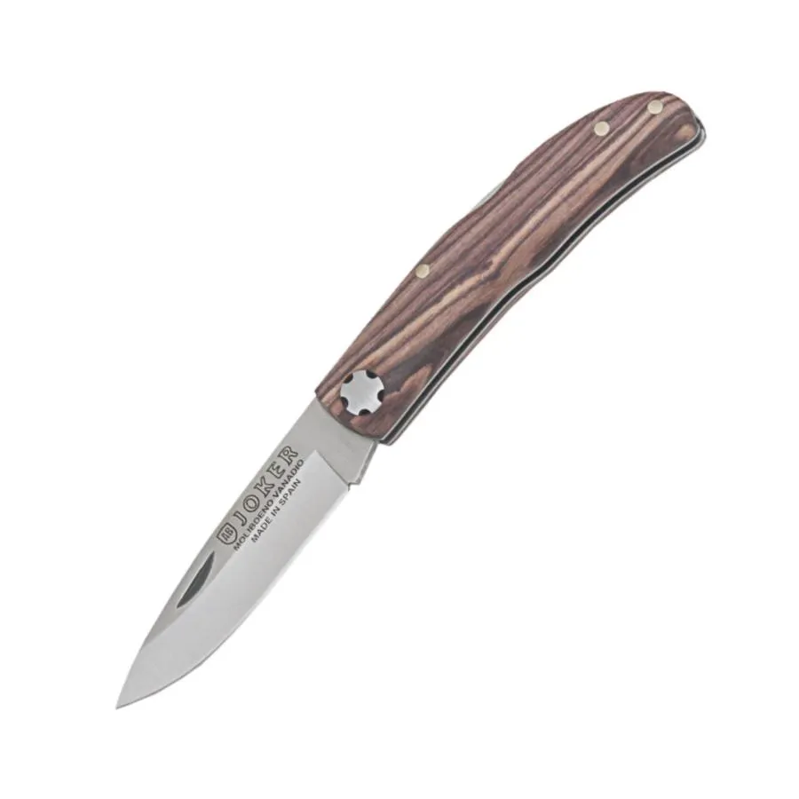 Pocket 2-1/2" Folding Knife with Lock Mechanism - Rosewood Handle