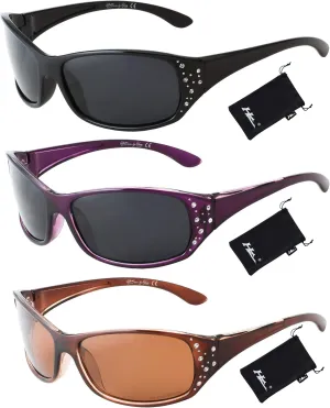Polarized Sunglasses for Women - Premium Fashion Sunglasses - HZ Series Elettra Womens Designer Sunglasses