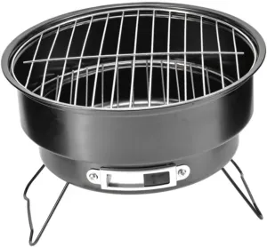 Portable Bbq Grill Detachable Camping Barbecue Stove for Picnics Outdoor Cooking Space Saving Design Easy to Clean Surface for Backyard Gatherings