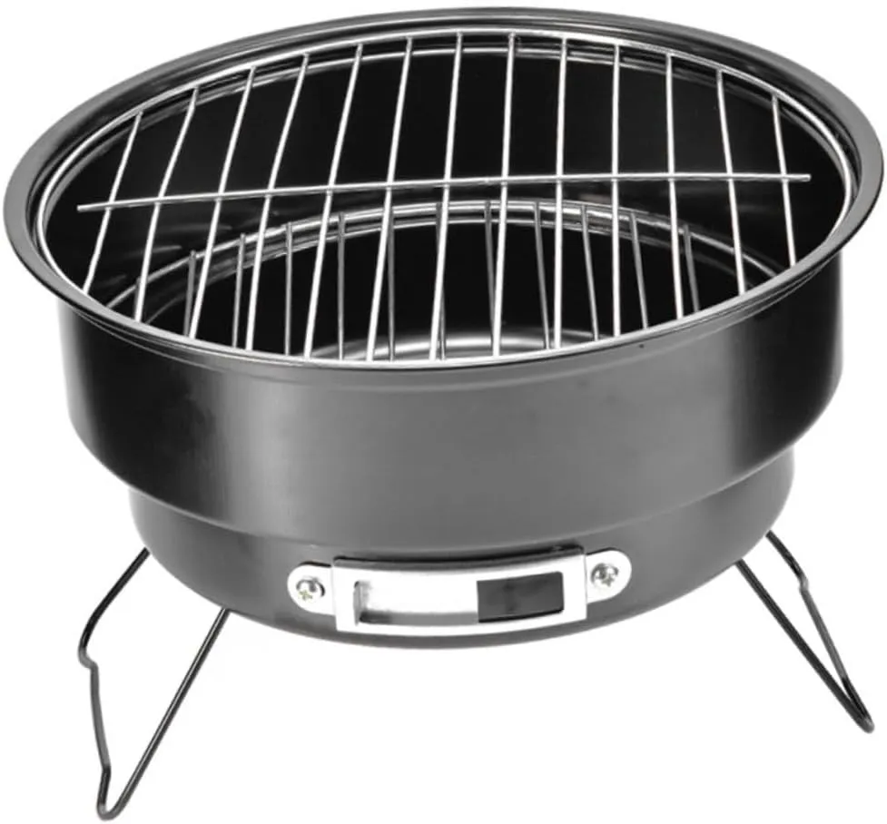 Portable Bbq Grill Detachable Camping Barbecue Stove for Picnics Outdoor Cooking Space Saving Design Easy to Clean Surface for Backyard Gatherings