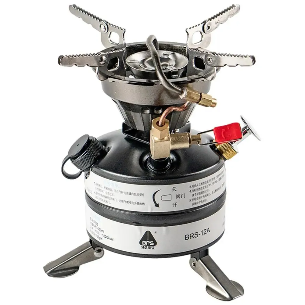 Portable Camping Stove Mini Outdoor Burning Stove Ultralight Stove For Camping Picnic BBQ Hiking