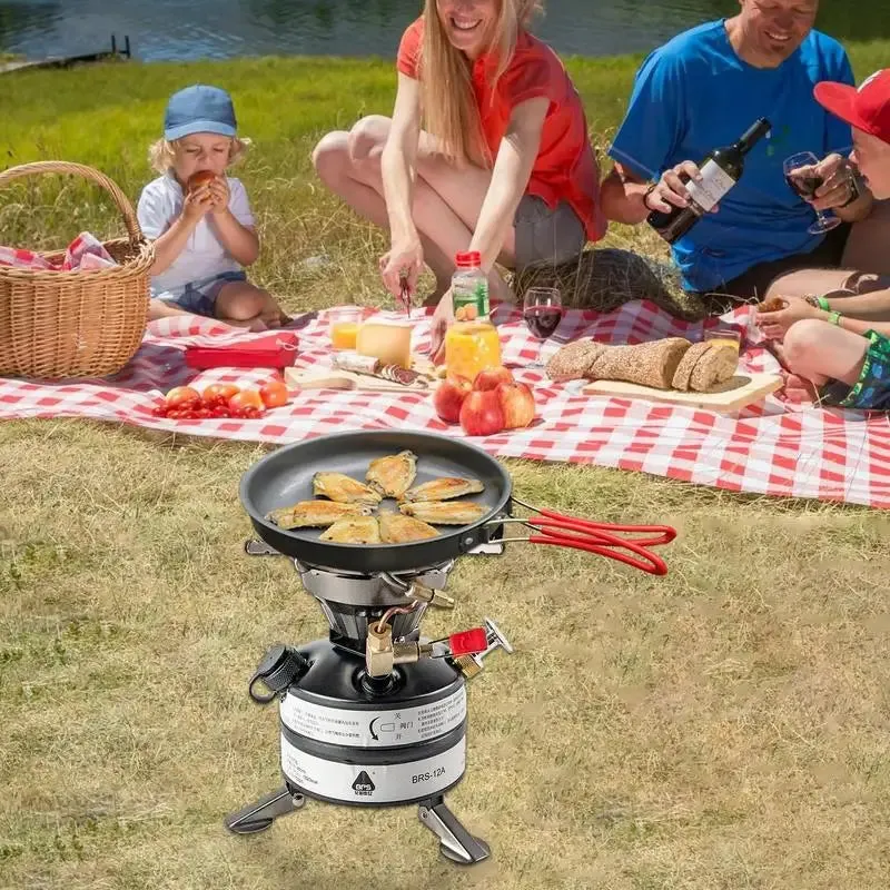 Portable Camping Stove Mini Outdoor Burning Stove Ultralight Stove For Camping Picnic BBQ Hiking