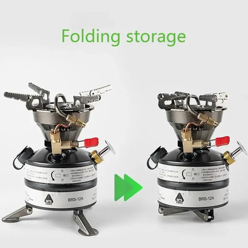 Portable Camping Stove Mini Outdoor Burning Stove Ultralight Stove For Camping Picnic BBQ Hiking