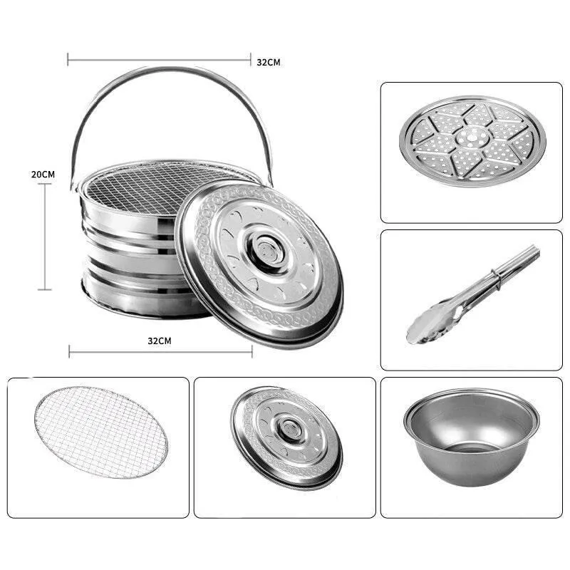 Portable Camping Stove - Outdoor BBQ Grill