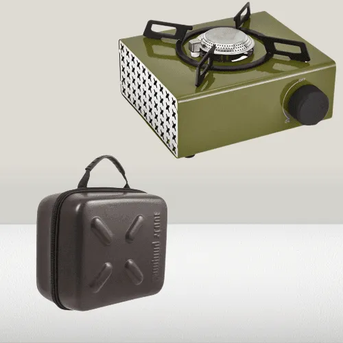 Portable Camping Stove - Single Burner Outdoor Cooking Burner