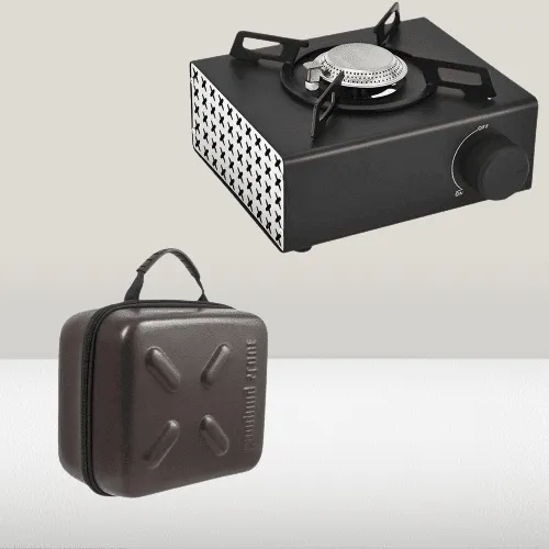 Portable Camping Stove - Single Burner Outdoor Cooking Burner