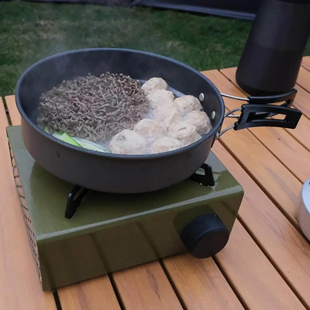 Portable Camping Stove - Single Burner Outdoor Cooking Burner