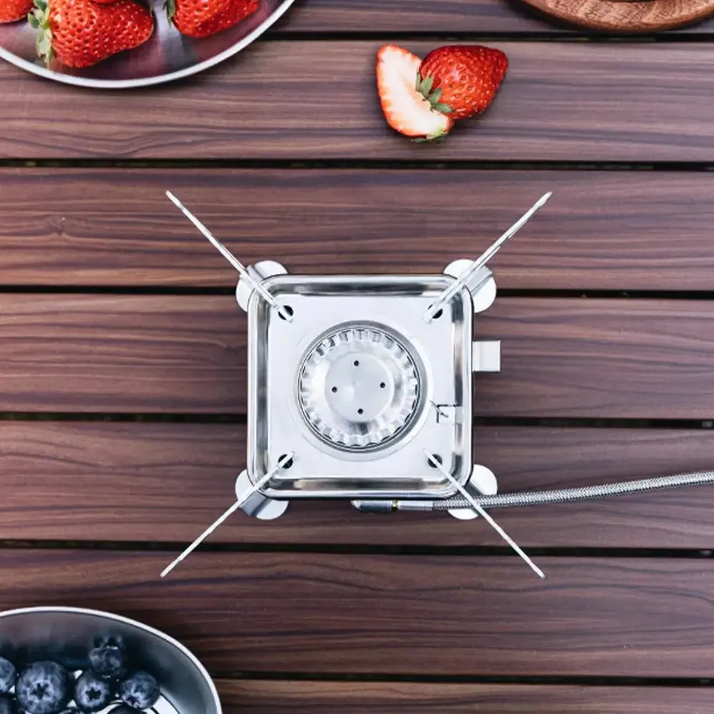 Portable Camping Stove with Electronic Ignition