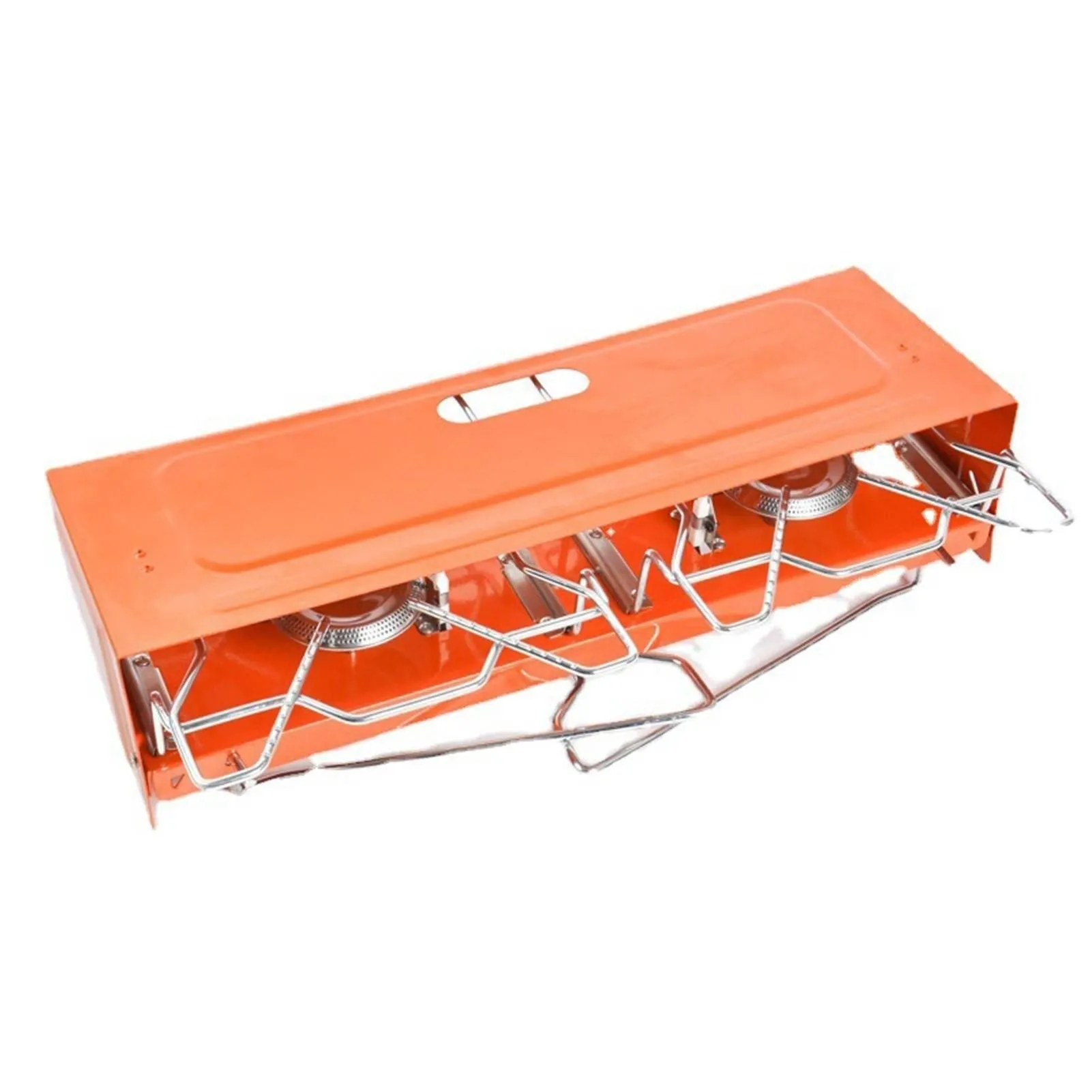 Portable Double Gas Burner - Foldable Camping Stove