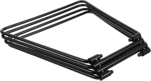Portable Stainless Steel Camping Cooler Stand Foldable Hiking Cooler Rack Insulated Picnic Box Holder Outdoor Equipment Collapsible Rack
