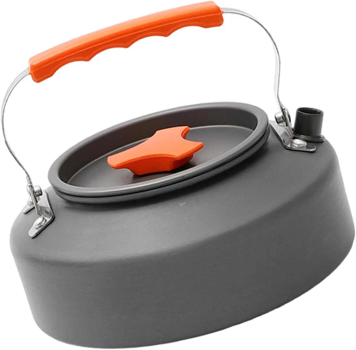 Portable Teapot Aluminum Camp Teas Coffee Pots Outdoor Hiking Water Boilers Camping Kettle Heat Water Teas Pots