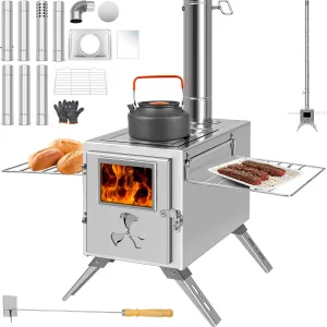Portable Wood Burning Stove for Camping