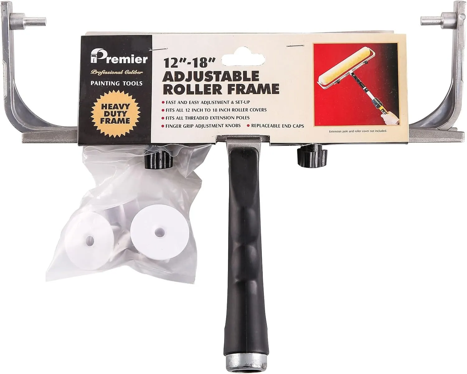 Premier 12" - 18" Adjustable Pro Roller Frame for Large Surfaces, 1900