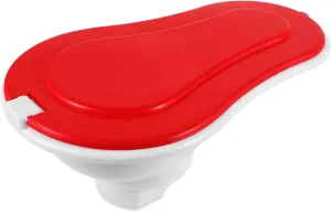 PRETYZOOM Emergency Squatting Toilet Portable Travel Toilet Renovation Pail Lid for Outdoor Use