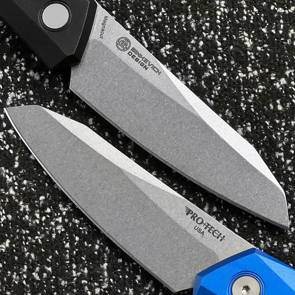 PRO-TECH Ultra Tech DS101 Outdoor Folding Knife Camping Survival Sharp Tactical EDC Tool Knife (Black)
