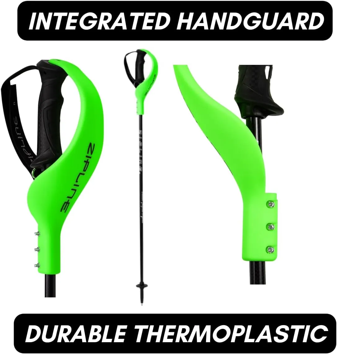 Racing Hand Guard for Premium Protection for Downhill Ski Poles for Enhanced Safety Essential for Competitive Downhill Ski Racers