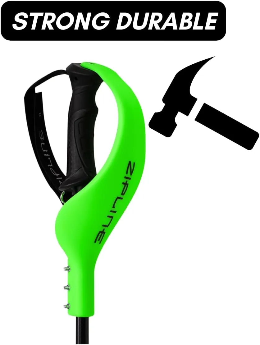 Racing Hand Guard for Premium Protection for Downhill Ski Poles for Enhanced Safety Essential for Competitive Downhill Ski Racers