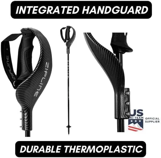 Racing Hand Guard for Premium Protection for Downhill Ski Poles for Enhanced Safety Essential for Competitive Downhill Ski Racers