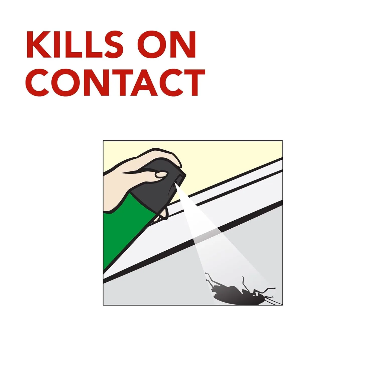 Raid House and Garden Insect Killer Insecticide Aerosol Spray - 11 Oz. (Pack of 6)