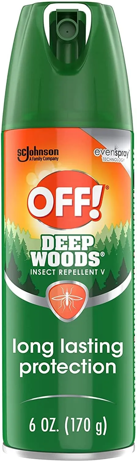 RaidOFF Off Deep Woods Insect Repellent 6oz (Pack of 9)