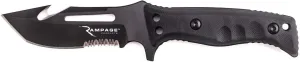 RAMPAGE PRODUCTS Recovery Trail Knife Bladed Hook, Includes Nylon Sheath | Titanium Stainless Steel Blade, Composite Handle, Black | 86672 | Universal Fit