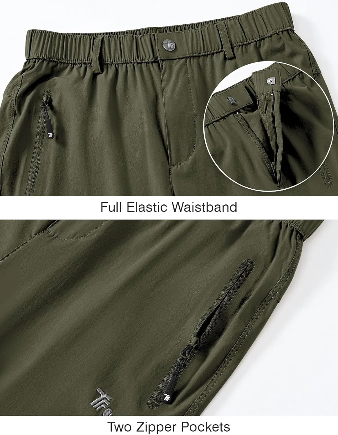 Rdruko Women's Hiking Pants Lightweight Quick Dry Water Resistant Outdoor Travel Fishing Pants with Pockets