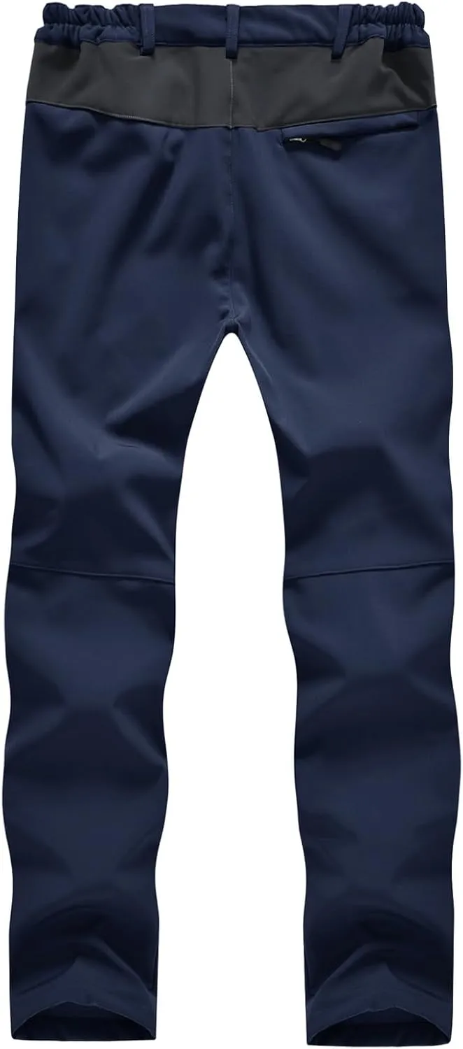 Rdruko Women's Snow Pants Waterproof Insulated Fleece Thermal Ski Hiking Snowboard Pants