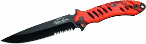 Remington Cutlery R19761 F.A.S.T. Fixed Knife with Black Oxide Serrated Blade, 10.5-Inch, Mossy Oak Blaze