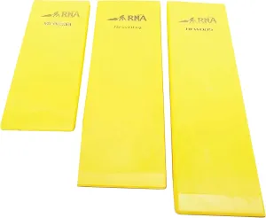 RNA - ABS Felling Wedge Combo Pack, High-Impact Tree Felling Wedges for Logging, Cutting, & Splitting Wood, 2 Each of 7.5 Inch, 10 Inch, & 12 Inch Wedges, Set of 6