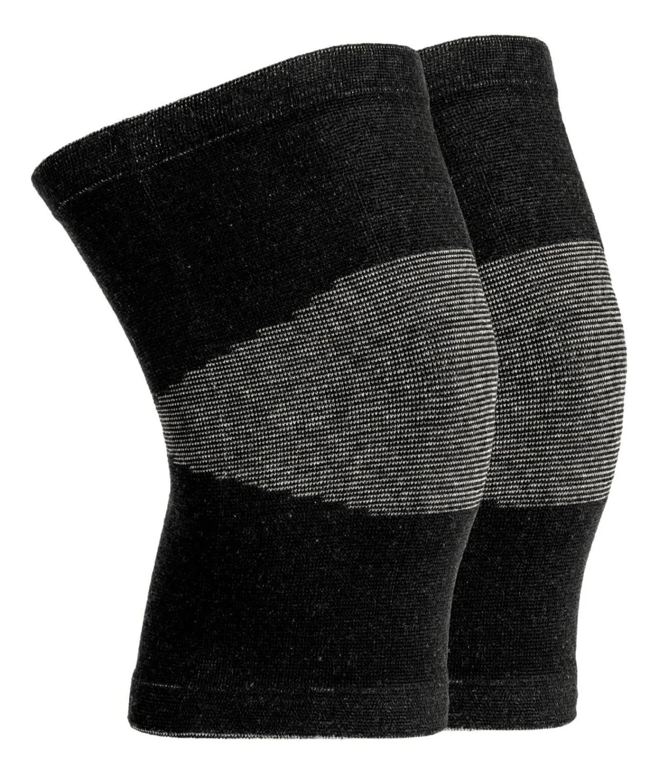 Runee Compression Charcoal Knee Sleeve For Arthritis Relief, Pain, And Swelling - Effective Support For Running, Jogging, Workout, Hiking, And Recovery (S/M, Black)