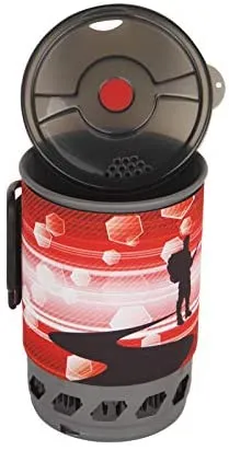 Rynx | APG Portable Gas Stove Personal Cooking System Backpack Outdoor Burner Hiking Camping Gear Heat Exchanger Kettle