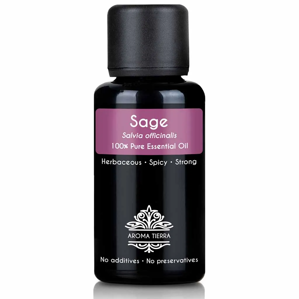 Sage Essential Oil - 100% Pure Natural
