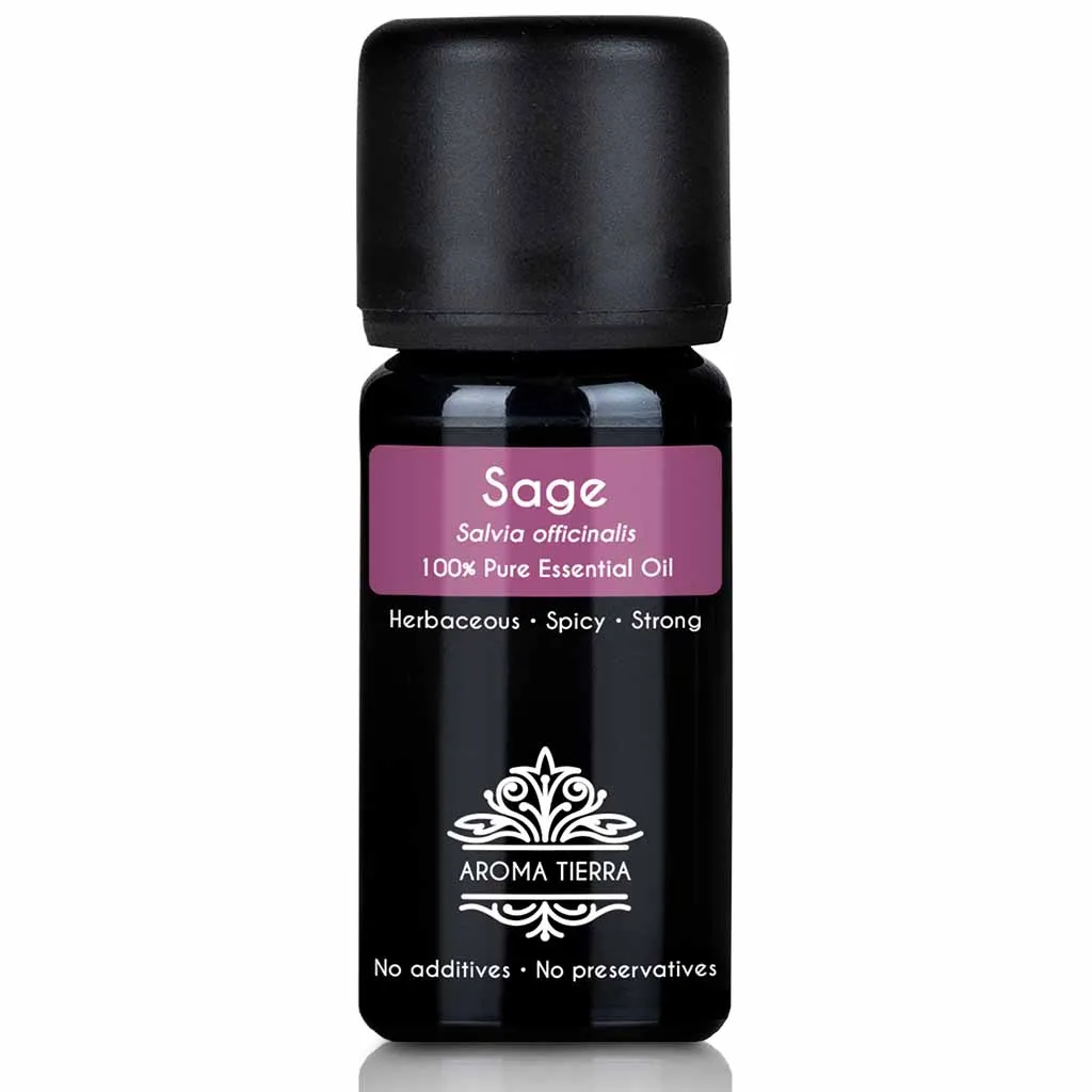 Sage Essential Oil - 100% Pure Natural
