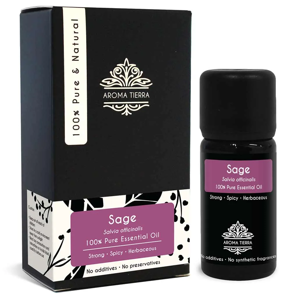 Sage Essential Oil - 100% Pure Natural