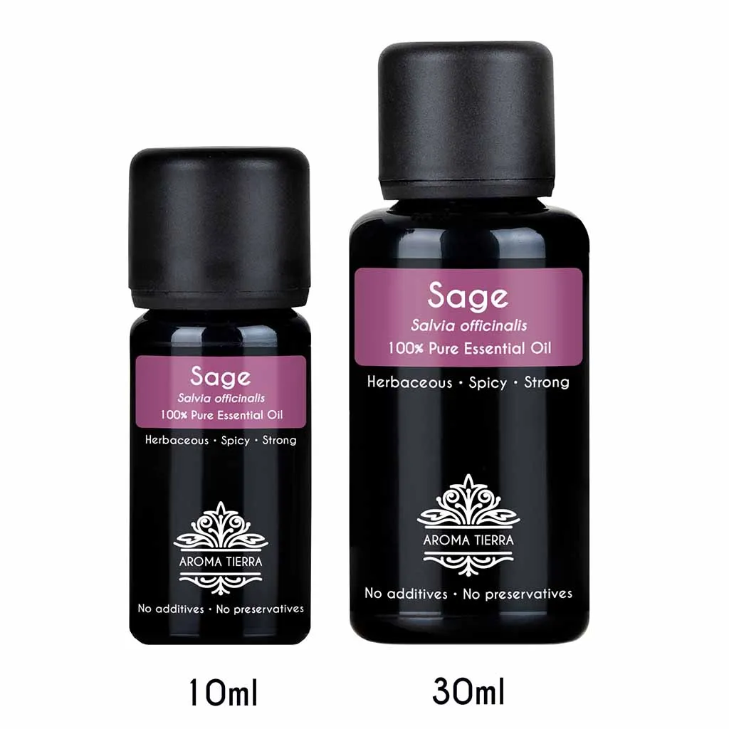 Sage Essential Oil - 100% Pure Natural