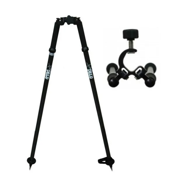SECO Bipod, Carbon Fiber, Open Clamp