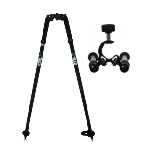 SECO Bipod, Carbon Fiber, Open Clamp