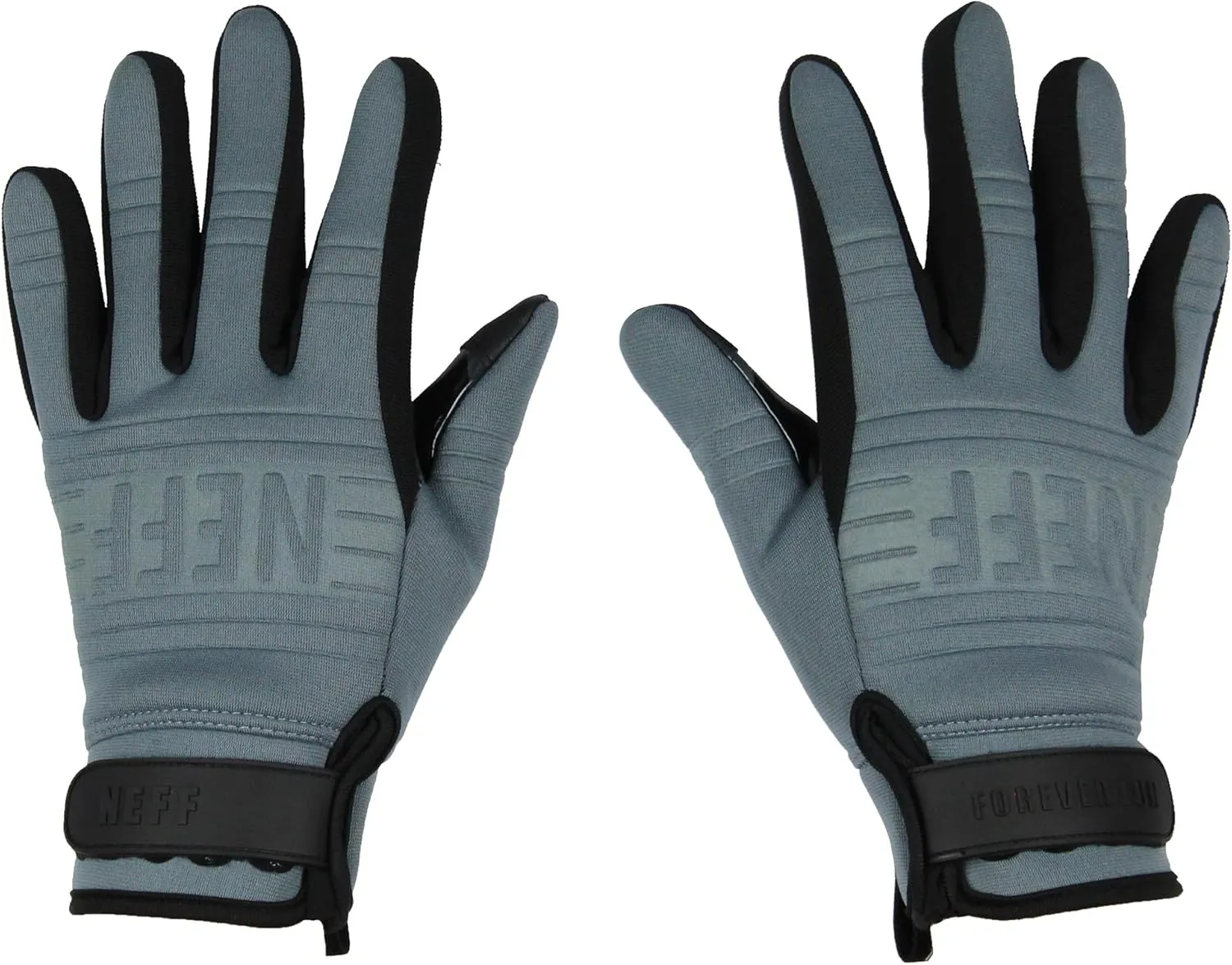 Seven Times Six Neff Daily Pipe Neoprene No-Slip Silicone Palm Adult Ski and Snowboarding Gloves For Men and Women