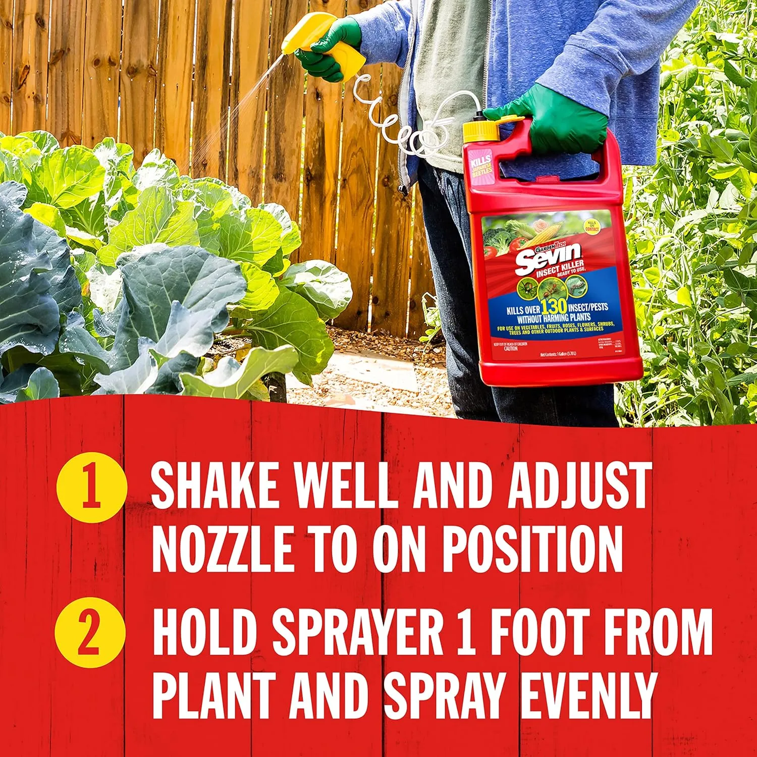 Sevin Ready-to-Use Bug Killer 1 gal.
