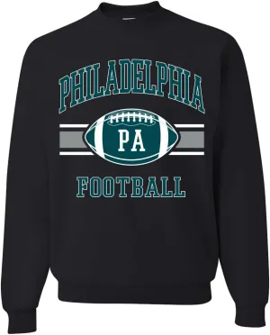 Shark & Hammer Grease The Poles Broad Street Philadelphia Football Sports Unisex Crewneck Graphic Sweatshirt