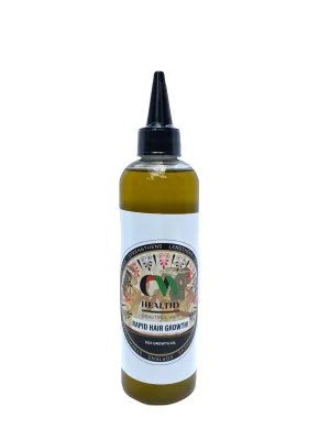Silk Growth Oil with 6 Organic Essentials for Rapid Hair Growth, Shine, Strength, and Elasticity - Repairs, Balances pH, Prevents Breakage