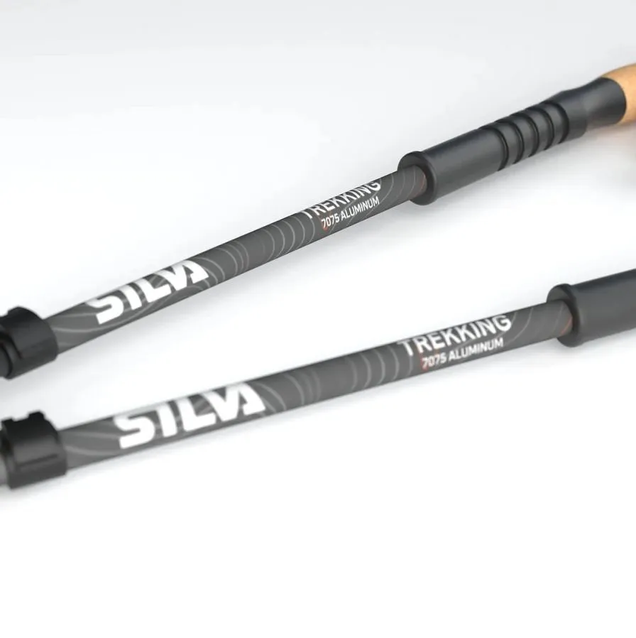 Silva Trekking Poles Aluminum Cork (Pair)