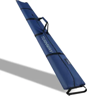 Ski Bag | Store & Transport Skis Up to 215 cm, Poles & Extras | Waterproof - for Men, Women and Youth