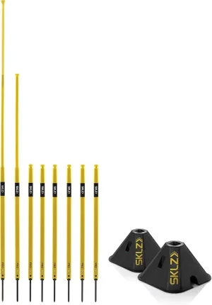 SKLZ Pro Training Agility Poles   Utility Weight, Soccer Training Set