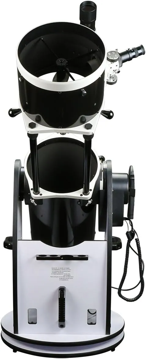 Sky-Watcher Sky-Watcher Flextube 250 SynScan Dobsonian 10-inch Collapsible Computerized GoTo Large Aperture Telescope, White, (S11810)