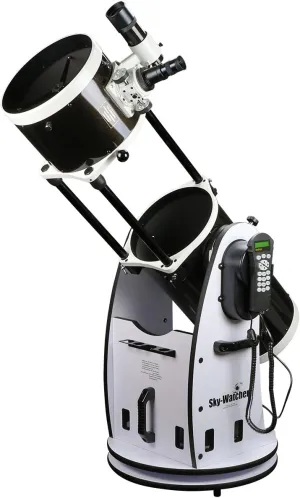 Sky-Watcher Sky-Watcher Flextube 250 SynScan Dobsonian 10-inch Collapsible Computerized GoTo Large Aperture Telescope, White, (S11810)