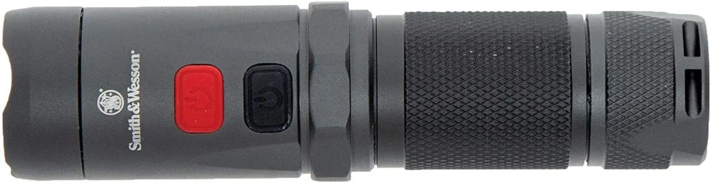 Smith & Wesson Night Guard Micro Flashlight with Compact Design, Easy Operation and Heavy Duty Construction for EDC, Work, Survival, Hunting and Outdoor