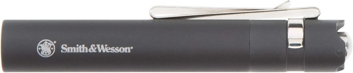Smith & Wesson Night Guard Micro Flashlight with Compact Design, Easy Operation and Heavy Duty Construction for EDC, Work, Survival, Hunting and Outdoor