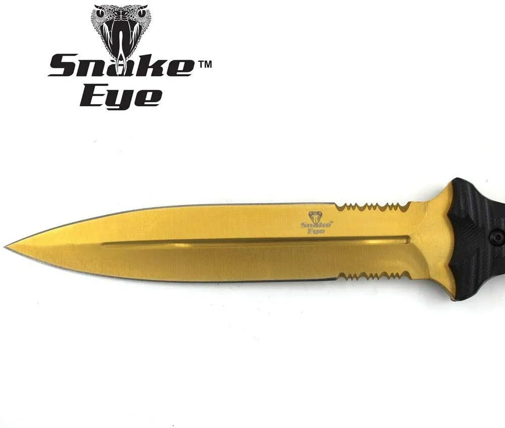 Snake Eye Tactical 12.5" Heavy Duty Full Tang U S A Military Marine Army Knife