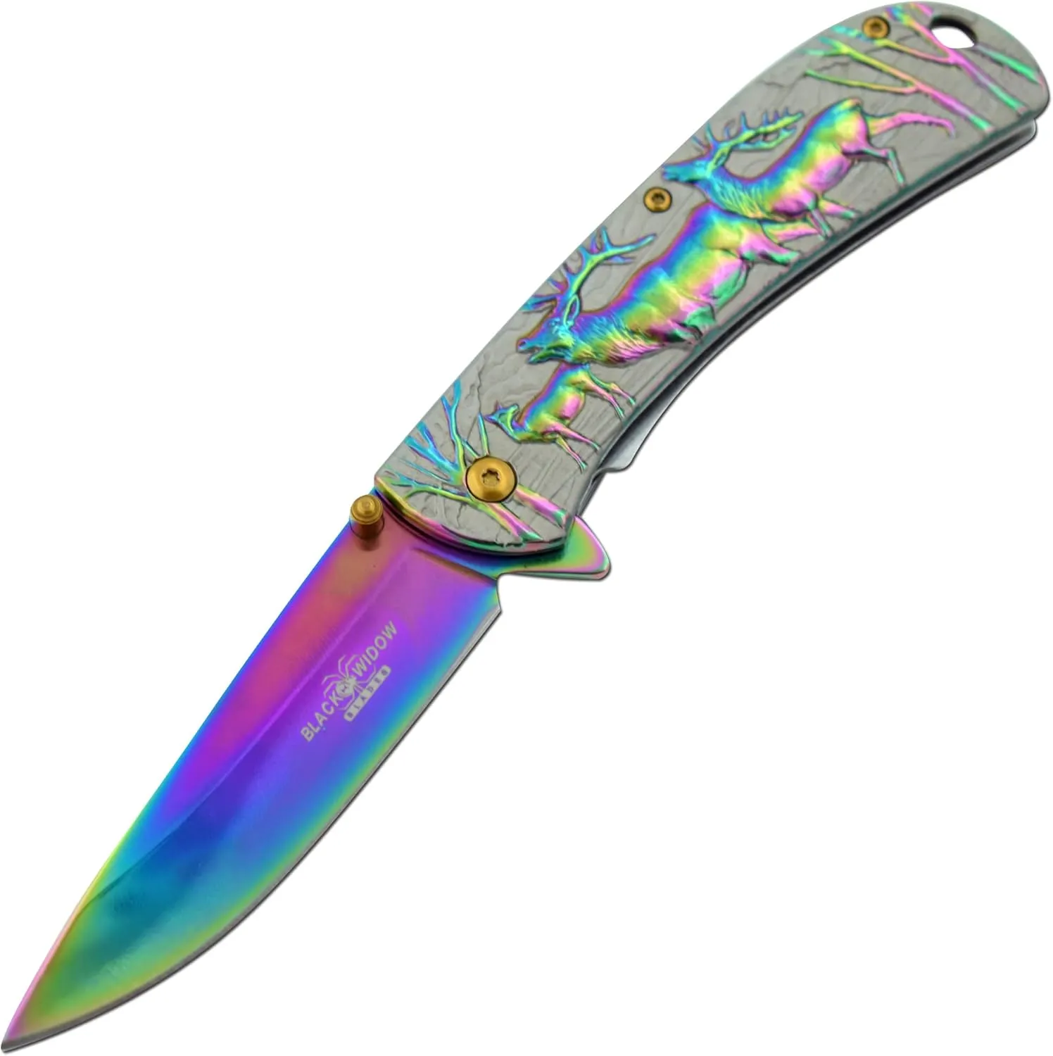 Snake Eye Tactical Assist |Heavy-Duty Pocket Knife Design Handle EDC | Camping Knife (D-2)